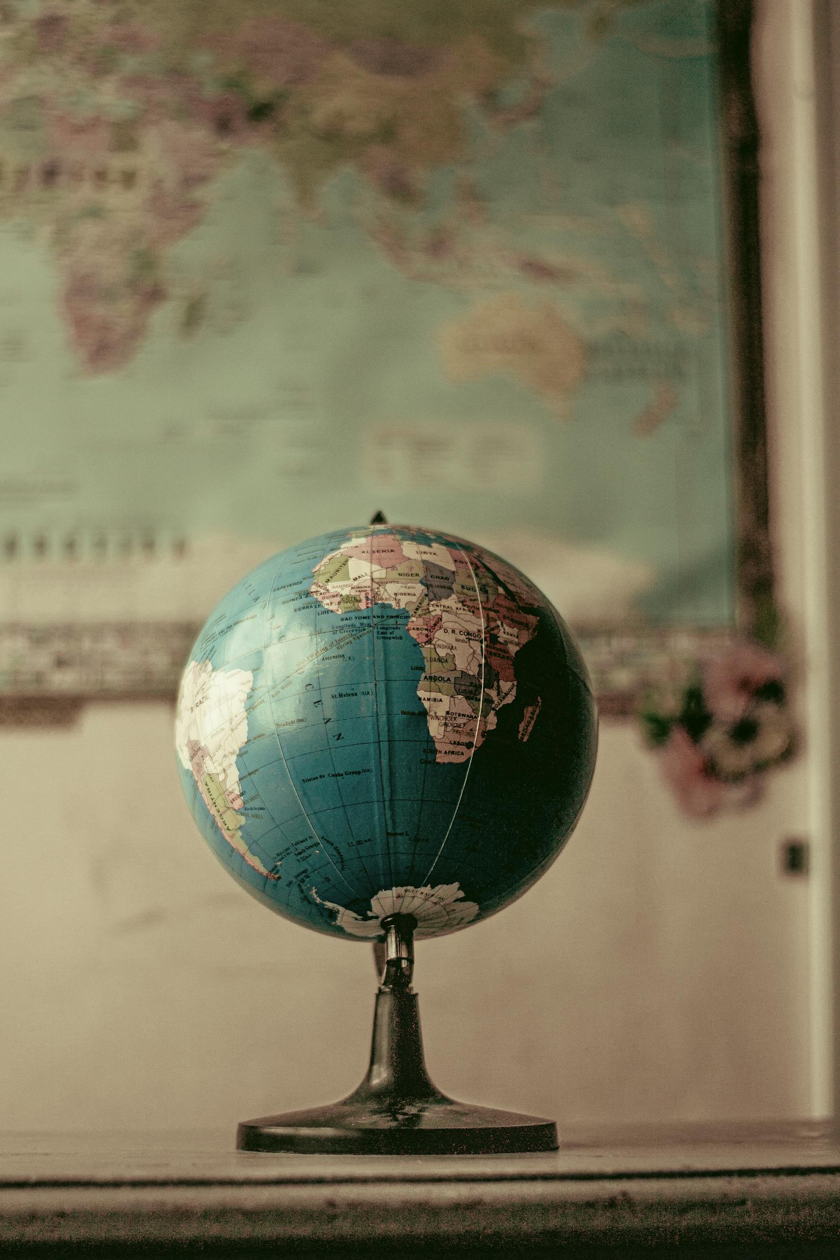 Globe on Desk