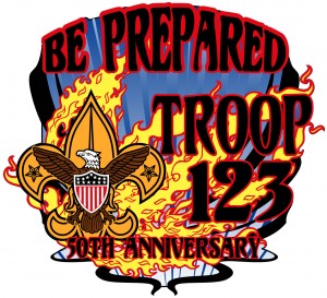 Be Prepared Embroidered Patch Design Idea