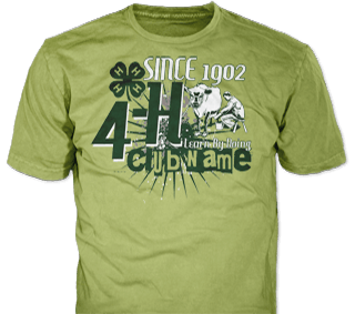 4-H t-shirt design template