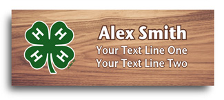 4-h name tag