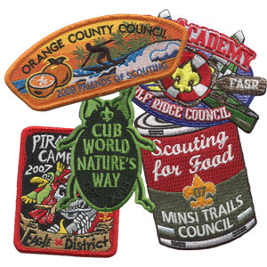 custom Scouting America council patches