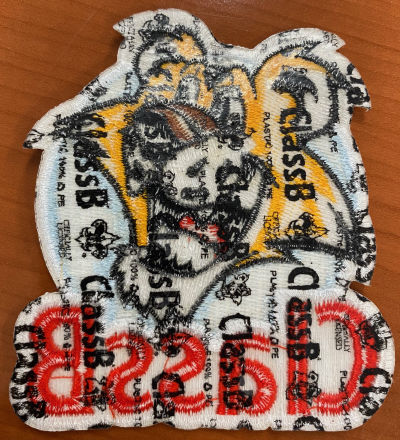 100% recycled patch backer