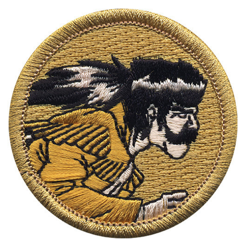 Premium Frontiersman Scout Patrol Patch - embroidered 2 inch round