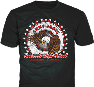 JROTC t-shirt design template