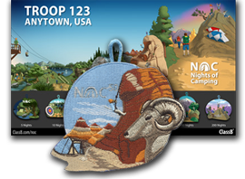 nights of camping patch