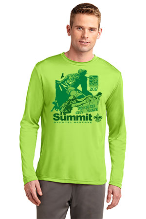 Wicking Performance Summit Bechtel Reserve long sleeve T-shirt