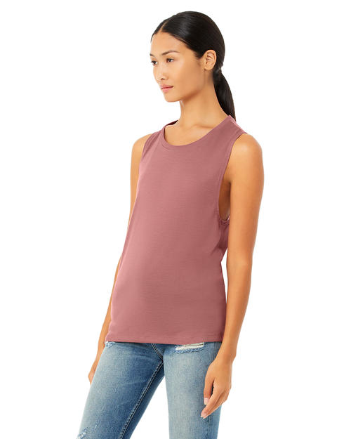 Ladies' Flowy Scoop Muscle Tank