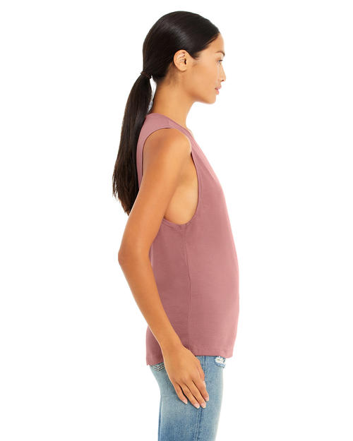Ladies' Flowy Scoop Muscle Tank