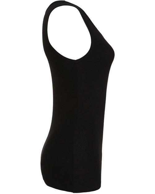 Junior Ladies 1x1 Rib Tank Top