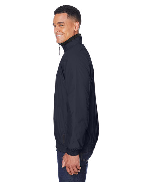 Fleece-Lined Nylon Jacket