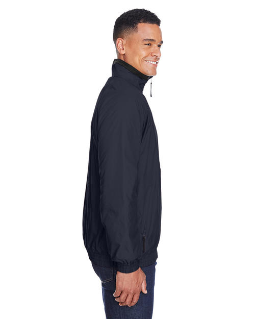 Fleece-Lined Nylon Jacket