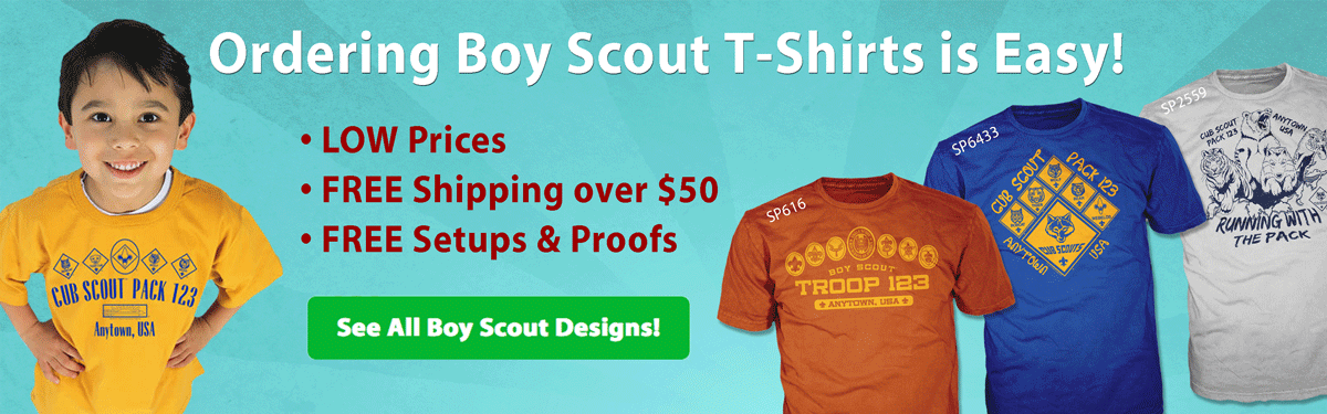 scouting america custom T-shirts and gear