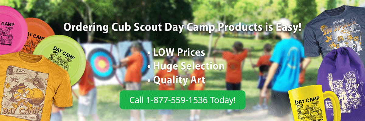 cub Scout day camp products header