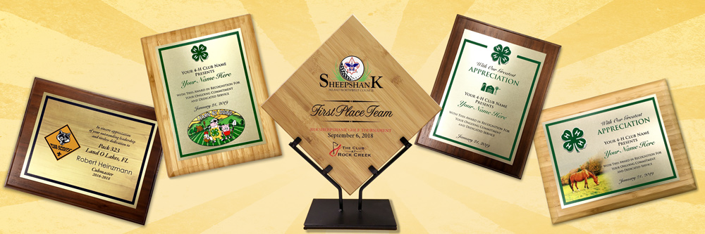 custom plaque ordering is easy •&nbsp;low prices •&nbsp;full color