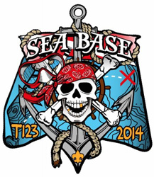 Custom scout high adventure florida sea base skull pirate patch