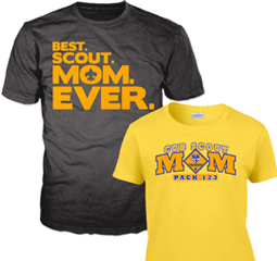scout mom graphic tees