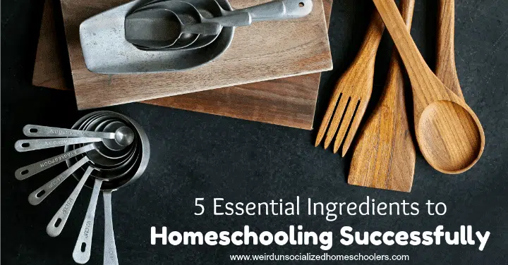 5 Essential Ingredients to Homeschooling Successfully 5 Essential Ingredients to Homeschooling Successfully