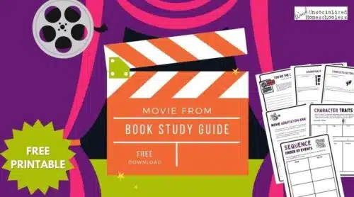 movie from book study guide
