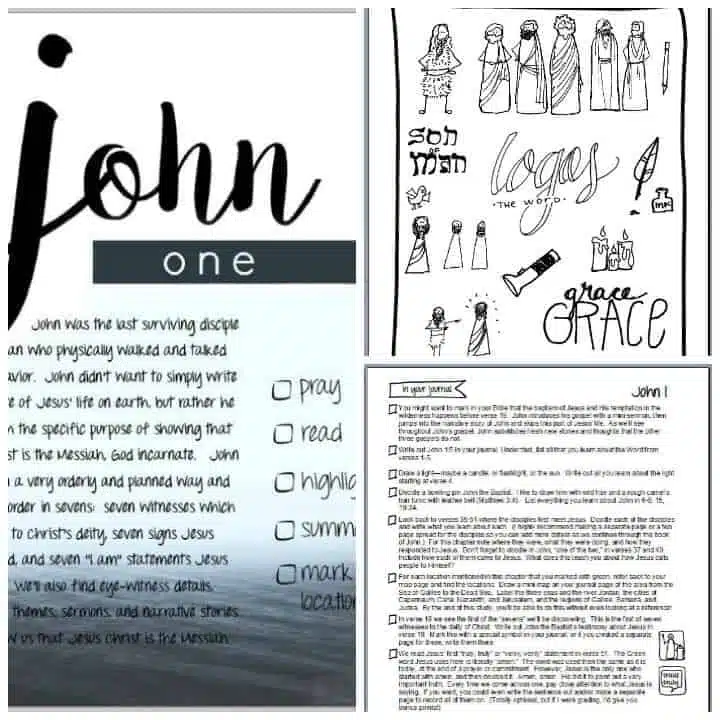 John Bible study sample pages John Bible study sample pages