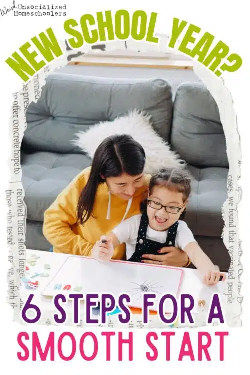 6 Steps for a Smooth Transition Back to School new school year