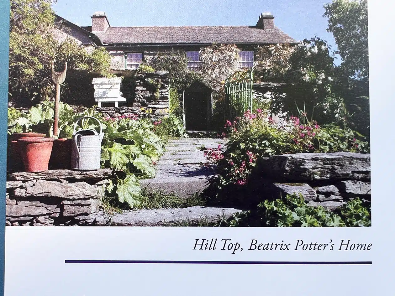 image in textbook of Beatrix Potter's home